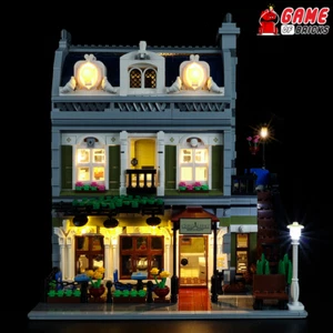 LED Licht Kit für Pariser Restaurant kompatibel mit LEGO® 10243 Set (Classic) - Bild 1 von 12