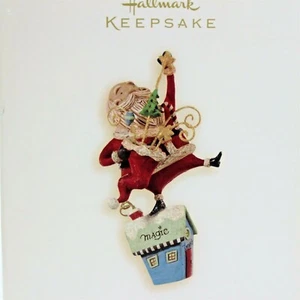 Hallmark Keepsake Ornament Magic Man A Santa Claus Christmas 2008 - Picture 1 of 2