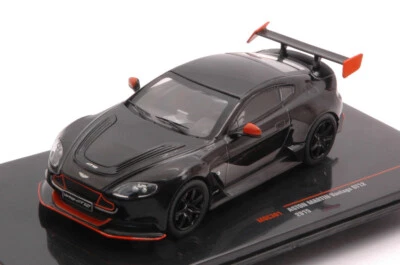 MODELLINO AUTO STATICO IXO ASTON MARTIN VANTAGE GT 12 2015 NERO-ARANCIO 1/43 - Immagine 1 di 4