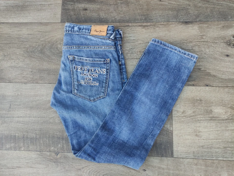 PEPE jeans london pantalone bambina denim kid pant |TG.8 Foto 1 de 4