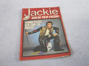 Jackie magazine , Comic, June 6th 1981 ,#909, Adam Ant pin up - Imagen 1 de 3