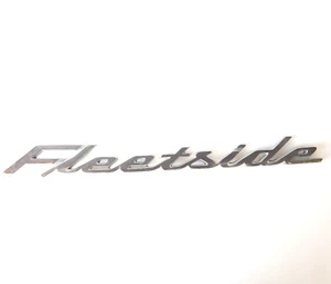 Vintage Fleetside Chrome Emblem Ornament 15” Chevy Pickup Auto Parts B - Picture 1 of 4