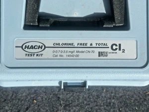 Hach CN-70 14542-00 Chlorine, Free & Total Complete Kit, Reagents 14070,14064-99 - Picture 1 of 7
