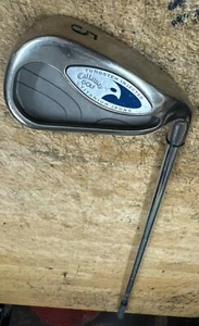 5-iron CALLAWAY HAWKEYE GOLF CLUB Tungsten Injected Titanium RIGHT Steel shaft - Picture 1 of 14