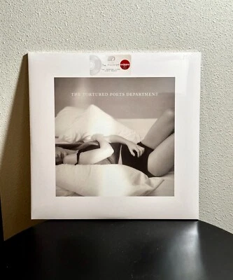 Taylor Swift - The Tortured Poets department (2 Phantom clear vinyle) - Target - Photo 1/3