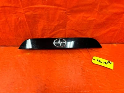 13-16 SCION FRS - REAR CENTER - TRUNK INSERT WITH SCION BADGE INSIGNIA OEM 293 - image 1 of 4