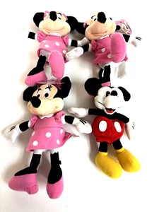Disney Mini Maus (3) und Mickey Mouse (l) Stofffiguren - Bild 1 von 10