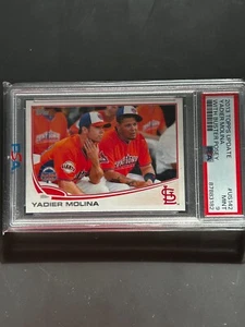 2013 Topps Update All-Star Yadier Molina #US142 Buster Posey PSA 9 - Picture 1 of 1