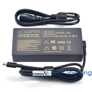 240W Charger Adapter for ASUS TUF Gaming A14 (2024 2025) FA401WU Rectangle Tip - Picture 1 of 6