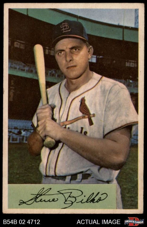 1954 Bowman #206 Steve Bilko Cardinals 3.5 - VG+ - Image 1 of 1