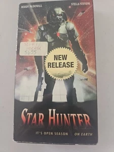 Star Hunter VHS Sci-Fi Horror Roddy McDowall New Horizons - Picture 1 of 4