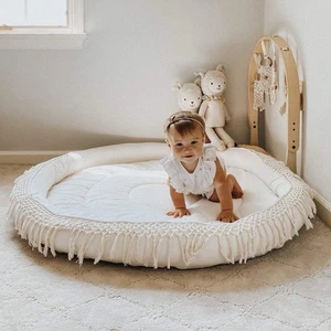 BUBMAT Organically Grown Baby Play Mat - Size L - ORP $499 - Picture 1 of 4