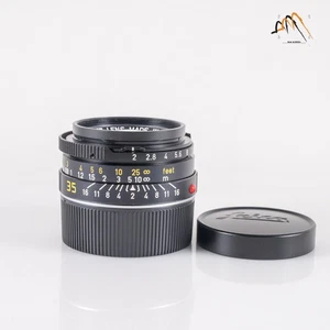 LEITZ Leica Summicron-M 35mm/F2.0 Ver.4 7 Elements Black Lens Yr.1980 #23535 - Picture 1 of 9
