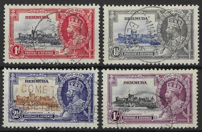 Bermuda 1935 Silver Jubilee Set SG94-97 Fine Used Cat£50 - Image 1 of 2