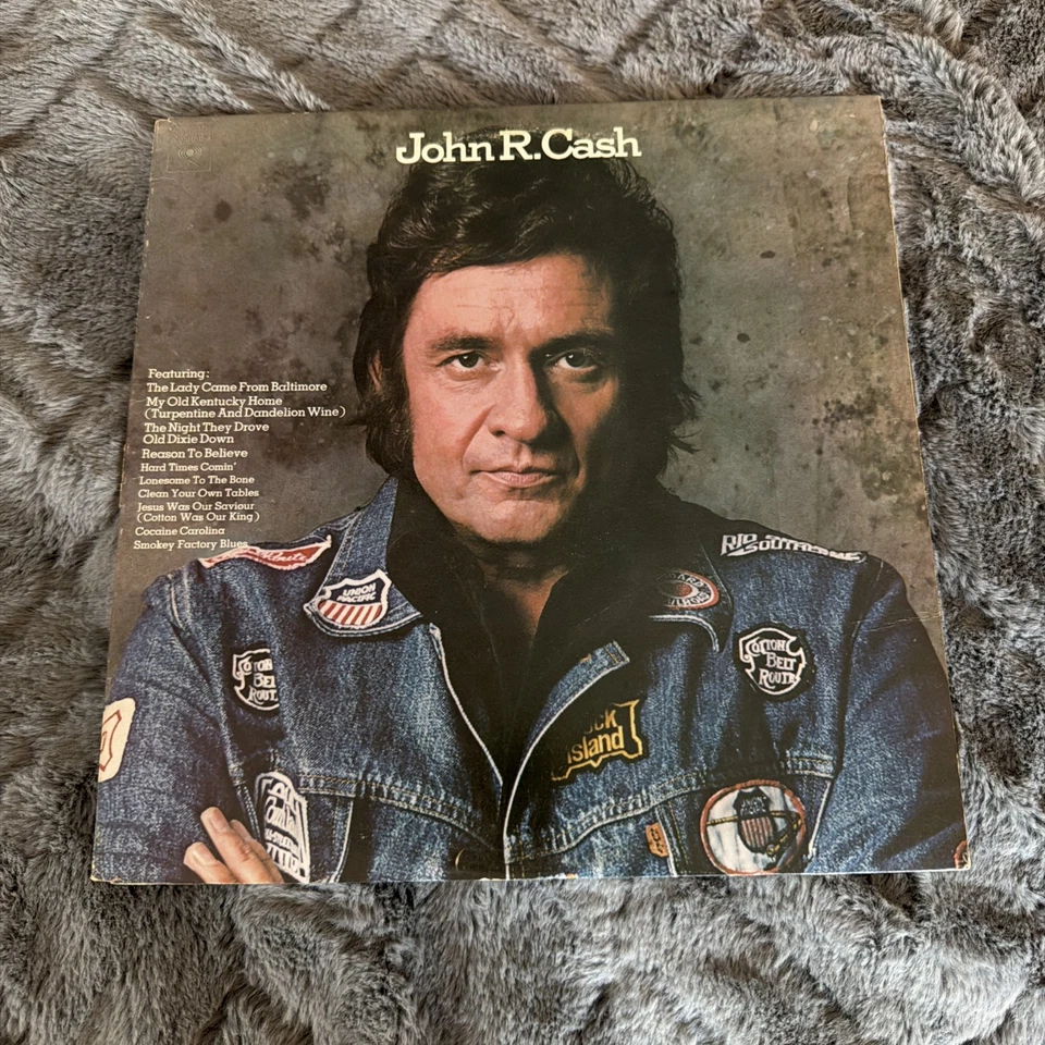 1975 John R. Cash Vinyl Record Album (KC 33370) Columbia Demo Copy - Image 1 of 4