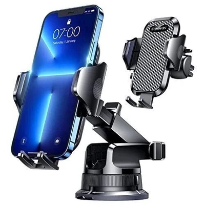 Vanmass Universal Car Phone Mount Super Suction Cup Dashboard Phone Holder Stand - Image 1 of 4