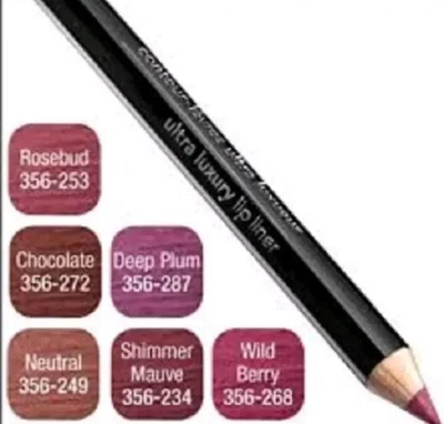 Avon 1- Ultra Luxury Lip Liner Pencil - ROSEBUD in Box Original Vintage💕 - Image 1 of 4