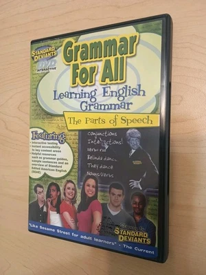 Standard Deviants Grammar For All: Learning English: The Parts Of Speech PC CD  - Image 1 of 3