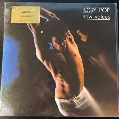 Iggy Pop New Values, LTD ED. NUMBERED 180 GRAM COLORED Vinyl LP LOW #'D COPY OOP - Image 1 of 4