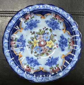 Plato pequeño Vestal Alcobaca en Portugal azul 6” - Imagen 1 de 3
