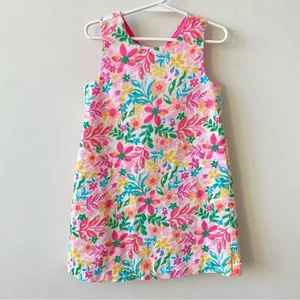 Vestido Tommy Bahama Floral Niños - Rosa, Amarillo, Verde - Imagen 1 de 6