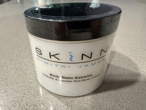 SKINN By Dimitri James Body Balm Extreme 12 Butter & Peptide Body Creme 4oz NEW - Picture 1 of 3
