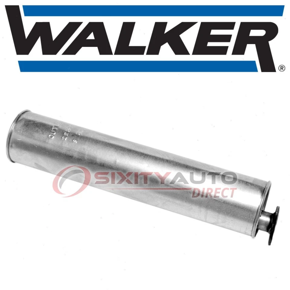 Walker Quiet-Flow Exhaust Muffler for 1983-1985 Volkswagen Vanagon 1.9L H4 - ib Foto 1 de 4
