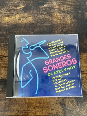 Grandes Soneros De Ayer Y Hoy CD Salsa Marc Anthony Rubén Blades Sony 1997 - Image 1 of 4