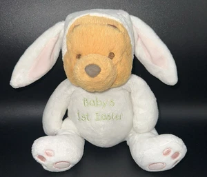 Disney Bebé Winnie the Pooh Bebé 1er Sonajero de Pascua Peluche Conejo Peluche Animal - Imagen 1 de 11