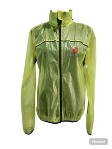 Castelli Fahrradjacke belüftet reflektierend winddicht Shell gelb Herren S LESEN - Bild 1 von 10