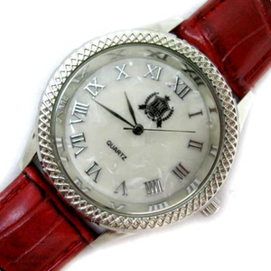 New Vintage TMC The Millionaires Club Womens Watch Preppy Academia Old Money Red - Picture 1 of 10