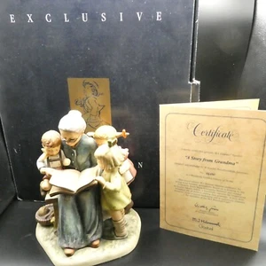 Hummel Goebel Figur #620 A Story From Grandma LTD ED Boxed With COA Perfect - Bild 1 von 13