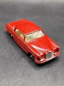 Matchbox Lesney #53 Mercedes Benz 220SE Red Vintage Collectible Toy Car - Picture 1 of 4