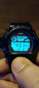 G-SHOCK- 3194- CASIO- DIGITAL WATCH- MENS WATCH- JAPAN- BLACK/PURPLE - Picture 1 of 8