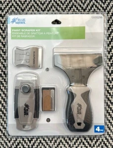 Paint Scraper Kit Razor Blade Knife Wallpaper Flooring Decal Removal Tool Set - Picture 1 of 7