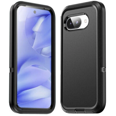 Funda resistente a prueba de golpes resistente protección militar para Google Pixel 9a Foto 1 de 4