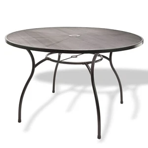 Gartentisch Balkontisch Esstisch Garten rund Las Vegas 120 x 71 cm Terrasse - Bild 1 von 4