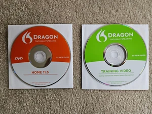 Dragon Naturally Speaking Home Ver. 11 .5 Speech Recognition Software Discs ONLY - Picture 1 of 3