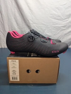 Fizik Tempo R5 Overcurve BOA Lace Cycling Shoes Black Pink US 9 3/4 EUR 43 (S4) - Picture 1 of 6