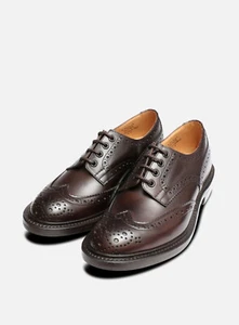 Tricker's Bourton Shoes in Espresso Burnished Leather - UK 8 - BNWB, RRP £565 - Picture 1 of 18