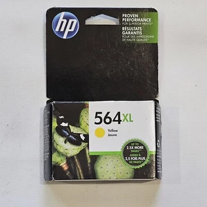 HP 564 XL Yellow Ink Cartridge Universal For HP New Sealed Expired 2017 - Picture 1 of 2
