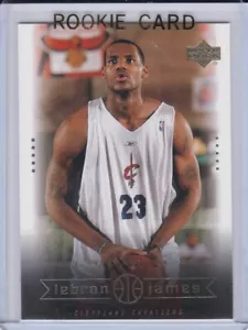 LeBRON JAMES ROOKIE CARD 2003 Upper Deck Basketball CLEVELAND CAVS $$ RC Lakers! - Bild 1 von 2