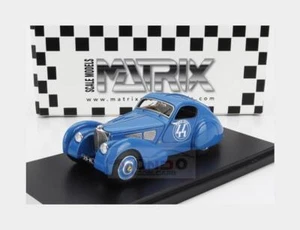 1:43 MATRIX Bugatti T51 Dubos #44 Rally Paris Nice 1931 Light Blue MXR40205-011 - Foto 1 di 2