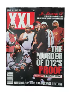 XXL Hip Hop Magazine - Eminem/D12/Jim Jones/Freeway - July 2006 PROOF Death #82 - Picture 1 of 24