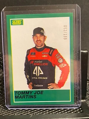 Tommy Joe Martin  2023 Chronicles - Score  Blue #52/199 Card # 1 - Image 1 of 2