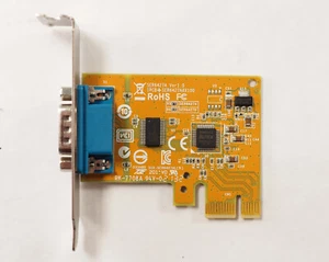 Dell Sunix DB9 NT0HM Serial Port RS-23 PCI-E Interface Card Low Profile - Picture 1 of 4
