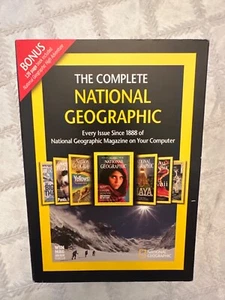 THE COMPLETE NATIONAL GEOGRAPHIC Every Issue 1888-2008 WIN MAC 7 DVD-ROM NEW! - Picture 1 of 4