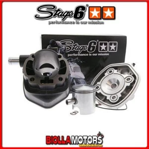 S6-7216651 GRUPPO TERMICO STAGE6 STREETRACE 70CC D.47 MBK MACH G 50 2T LC SP.10 - Foto 1 di 5