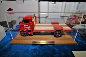 Danbury Mint 1938 GMC Stake Budweiser Delivery Truck 1:24 With Display Case New