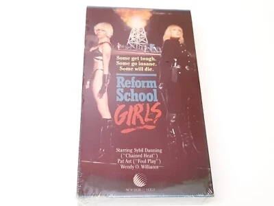 Reform School Girls 1986 VHS NTSC New Factory Sealed Linda Carol New World Video - Bild 1 von 4